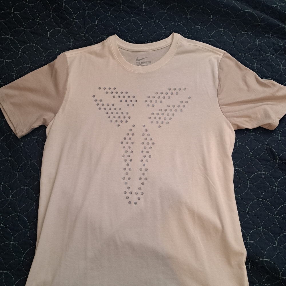 Kobe Nike Tee white/gray Medium